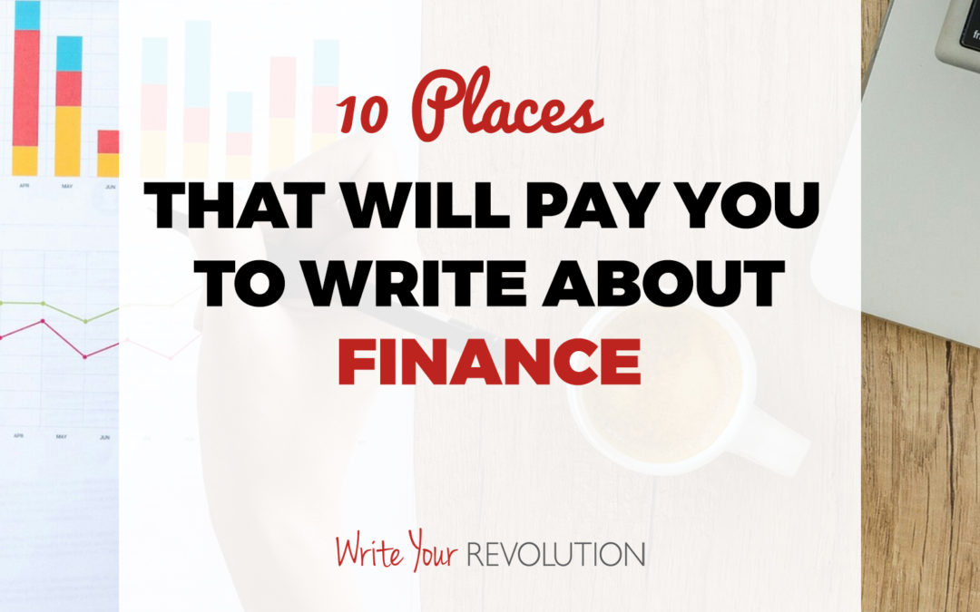 10 Places That Will Pay You to Write About Finance